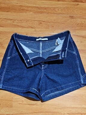 Tommy Hilfiger Navy Blue Denim Women's Shorts